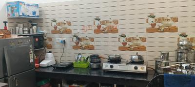 Kitchen Image of 450 Sq.ft 1.5 BHK Independent House for rent in Makadwali Ajmer for Rs. 10000