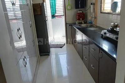 Kitchen Image of 620 Sq.ft 2 BHK Apartment / Flat for sale in Ghatlodiya Ahmedabad for Rs. 4850000