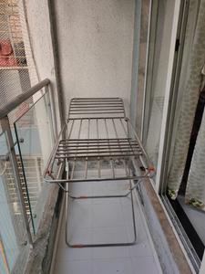 Balcony Image of 680 Sq.ft 1 BHK Apartment / Flat for sale in Akshita Heights, Mira Road East Mira Bhayandar for Rs. 8400000