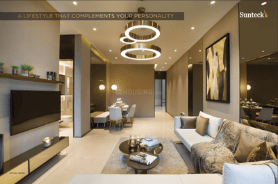 Image of 1300 Sq.ft 3 BHK Apartment / Flat for sale in Sunteck City 4th Avenue, Goregaon West, Mumbai for Rs. 39000000