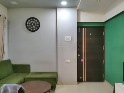 Living Room Image of 533 Sq.ft 1 BHK Apartment / Flat for rent in Kasarvadavali Thane for Rs. 26000
