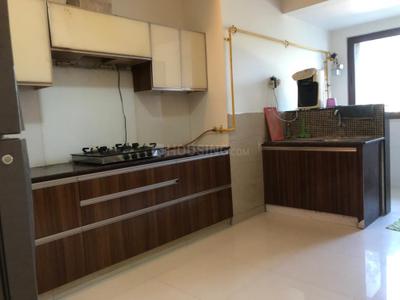 Kitchen Image of 4336 Sq.ft 4 BHK Apartment / Flat for rent in Prahlad Nagar Ahmedabad for Rs. 70000
