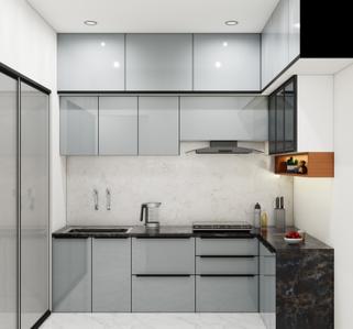 Kitchen Image of 1050 Sq.ft 2 BHK Apartment / Flat for rent in VTP Sierra, Sus Pune for Rs. 30000