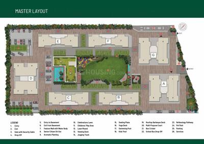 Image of 1936 Sq.ft 3 BHK Apartment / Flat for sale in Adani Archway, Gota, Ahmedabad for Rs. 13300000