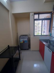 Kitchen Image of 525 Sq.ft 1 BHK Apartment / Flat for rent in Thane West Thane for Rs. 22000