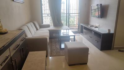 Living Room Image of 1070 Sq.ft 2 BHK Apartment / Flat for rent in Supreme Lake Homes, Powai Mumbai for Rs. 87000
