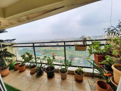 Balcony Image of 2250 Sq.ft 3 BHK Apartment / Flat for sale in SNN Raj Lakeview Phase II, Subramanyapura Bengaluru for Rs. 34500000