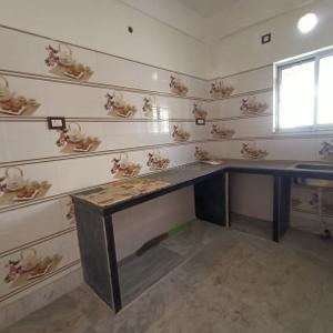 Kitchen Image of 1210 Sq.ft 3 BHK Apartment / Flat for sale in Purbalok Kolkata for Rs. 6000000