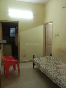 Bedroom Image of 600 Sq.ft 1 BHK Studio for rent in Kolathur Chennai for Rs. 10000