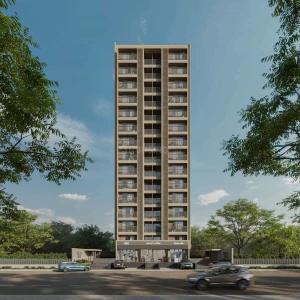 Image of 810 Sq.ft 2 BHK Apartment / Flat for sale in Harvy Ideal Iris, Vaishno Devi Circle, Ahmedabad for Rs. 5890000