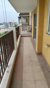 Balcony Image of 1500 Sq.ft 3 BHK Apartment / Flat for rent in Sai Builders Vajra Towers, Bawadiya Kalan Bhopal for Rs. 28500