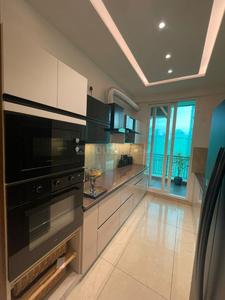 Kitchen Image of 1800 Sq.ft 3 BHK Apartment / Flat for sale in GVT Beliston Avenues, Dhakoli Zirakpur for Rs. 11500000