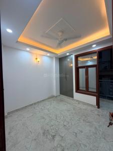Bedroom Image of 1000 Sq.ft 3 BHK Builder Floor for rent in Khirki Extension New Delhi for Rs. 40000
