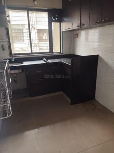 Kitchen Image of 650 Sq.ft 2 BHK Apartment / Flat for rent in Sanpada Navi Mumbai for Rs. 36500