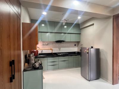 Kitchen Image of 1233 Sq.ft 3 BHK Apartment / Flat for sale in Gota Ahmedabad for Rs. 7000000