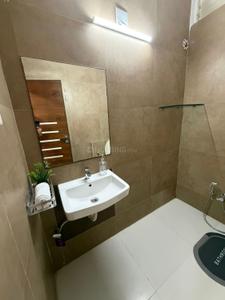 Bathroom Image of 1000 Sq.ft 2 BHK Apartment / Flat for rent in Usmanpura Ahmedabad for Rs. 29500