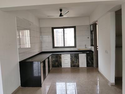 Kitchen Image of 1356 Sq.ft 3 BHK Apartment / Flat for sale in Divyajyot Sarang Lakeview, Vaishno Devi Circle Ahmedabad for Rs. 10750000
