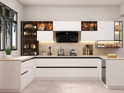 Kitchen Image of 878 Sq.ft 2 BHK Apartment / Flat for sale in Neco Park Central, Kharadi Pune for Rs. 12700000