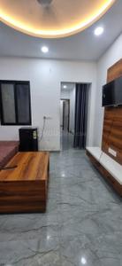 Bedroom Image of 800 Sq.ft 1 BHK Builder Floor for rent in Mahalakshmi Nagar Indore for Rs. 18000