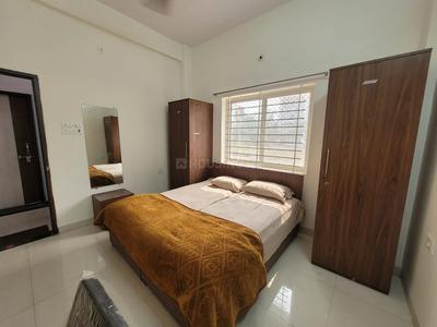 Bedroom Image of 300 Sq.ft 1 RK Apartment / Flat for rent in Vijay Nagar Indore for Rs. 9999