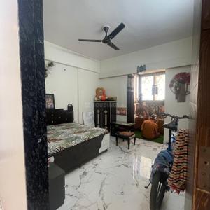 Bedroom Image of 1575 Sq.ft 3 BHK Apartment / Flat for sale in Saket Heaven, Nana Chiloda Ahmedabad for Rs. 5300000
