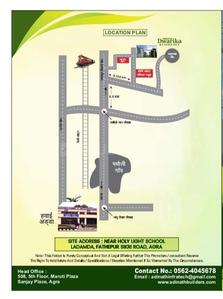 Image of 900 Sq.ft Residential Plot / Land for sale in Laramda, Agra for Rs. 140000
