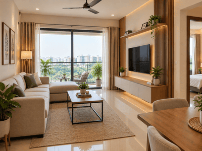 Image of 1180 Sq.ft 2 BHK Apartment / Flat for sale in Adarsh Parkland Phase 1, Varthur, Bengaluru for Rs. 11900000