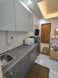 Kitchen Image of 300 Sq.ft 1 RK Builder Floor for rent in Sector 57 Gurgaon for Rs. 25000
