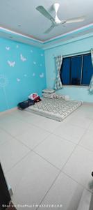 Balcony Image of 1350 Sq.ft 3 BHK Apartment / Flat for rent in Radha Kunja Galaxy , Madhyamgram Kolkata for Rs. 30000