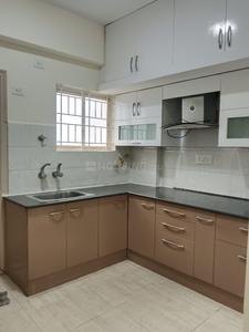 Kitchen Image of 1395 Sq.ft 3 BHK Apartment / Flat for sale in Amigo Sri Sai Icon by AMIGO SHELTERS PVT. LTD., Bhoganhalli Bengaluru for Rs. 11800000