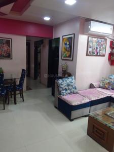Hall Image of 905 Sq.ft 2 BHK Apartment / Flat for rent in Aakash Ganga Complex, Hiranandani Estate Thane for Rs. 30000