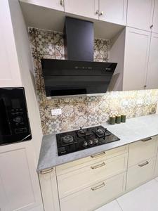 Kitchen Image of 1300 Sq.ft 3 BHK Apartment / Flat for sale in Yeskay Regalia, Elamkulam Kochi for Rs. 12500000