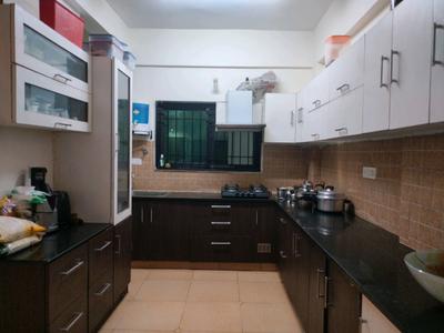 Kitchen Image of 1430 Sq.ft 2 BHK Apartment / Flat for sale in Arya Krishna Mansion, Sahakara Nagar Bengaluru for Rs. 13500000