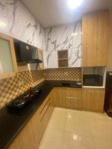 Kitchen Image of 1010 Sq.ft 2 BHK Apartment / Flat for rent in Sattva Laurel Heights, Jalahalli West Bengaluru for Rs. 41000