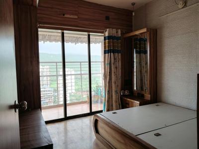 Bedroom Image of 1050 Sq.ft 2 BHK Apartment / Flat for sale in Tharwani Rosabella, Kharghar Navi Mumbai for Rs. 13000000