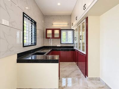 Kitchen Image of 3100 Sq.ft 4 BHK Independent House for sale in Saravanampatty Coimbatore for Rs. 12600000