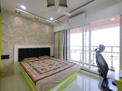 Bedroom Image of 1500 Sq.ft 2.5 BHK Apartment / Flat for rent in Adhiraj Gardens, Kharghar Navi Mumbai for Rs. 60000