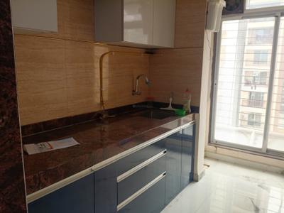 Kitchen Image of 650 Sq.ft 1 BHK Apartment / Flat for sale in Kharghar Navi Mumbai for Rs. 7800000