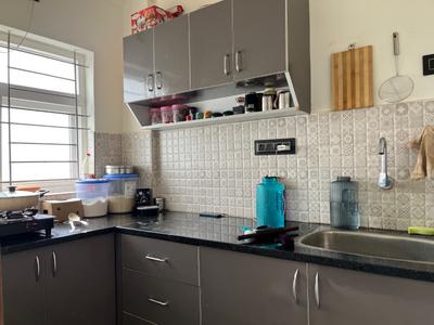 Kitchen Image of 600 Sq.ft 1 BHK Apartment / Flat for rent in Whitefield Bengaluru for Rs. 26500