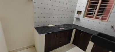 Kitchen Image of 600 Sq.ft 1 BHK Builder Floor for rent in Cox Town Bengaluru for Rs. 16100