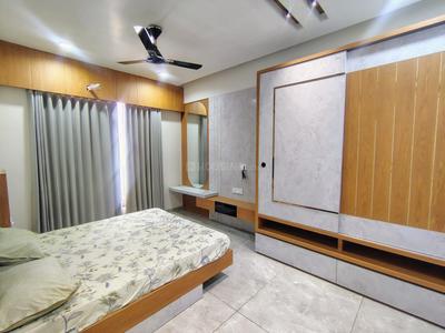 Bedroom Image of 1252 Sq.ft 2 BHK Apartment / Flat for rent in Keshvam Skycity, Koba Gandhinagar for Rs. 25000