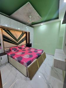 Bedroom Image of 540 Sq.ft 2 BHK Builder Floor for rent in Nawada New Delhi for Rs. 16500