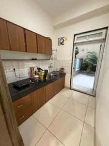 Kitchen Image of 600 Sq.ft 1 RK Builder Floor for rent in DLF Independent Floors, DLF Phase 3 Gurgaon for Rs. 24000