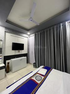 Bedroom Image of 400 Sq.ft 1 RK Studio for rent in Motia Royale Estate, Preet Colony Zirakpur for Rs. 28000