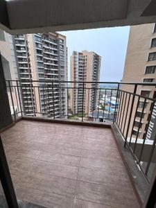 Balcony Image of 750 Sq.ft 1 BHK Apartment / Flat for rent in Manhattan, Charholi Budruk Pune for Rs. 20000