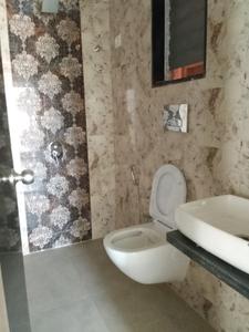 Common Bathroom Image of 650 Sq.ft 1 BHK Apartment / Flat for sale in Shubham Jijai Complex, Taloja Navi Mumbai for Rs. 3800000