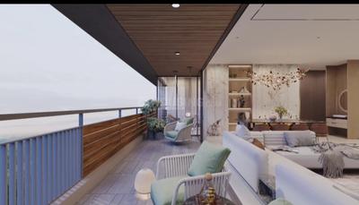 Balcony Image of 2610 Sq.ft 3 BHK Apartment / Flat for sale in Navroop Megh Malhar Indigo, Sargasan Gandhinagar for Rs. 11310000