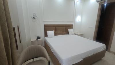 Bedroom Image of 1050 Sq.ft 1 BHK Builder Floor for rent in Sector 46 Gurgaon for Rs. 38000
