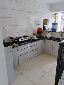 Kitchen Image of 900 Sq.ft 3 BHK Apartment / Flat for sale in 99 Merrygold, Nana Mava Rajkot for Rs. 6000000
