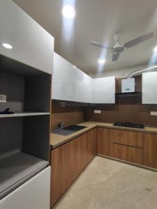 Kitchen Image of 1944 Sq.ft 3 BHK Builder Floor for rent in Sarvapriya Vihar New Delhi for Rs. 150000